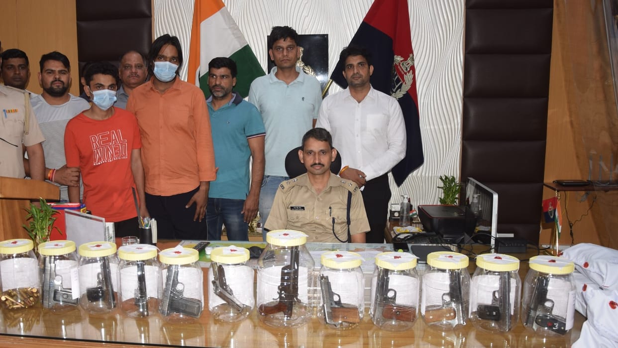 Two miscreants arrested with weapons in Rohtak of Haryana