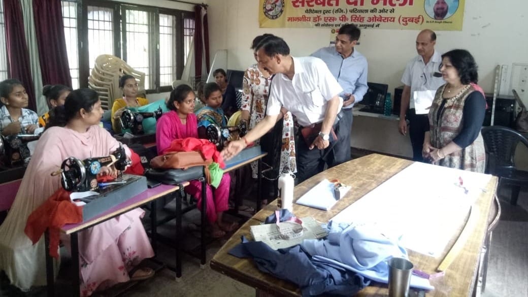 General Secretary tested District Red Cross activities, Kurukshetra