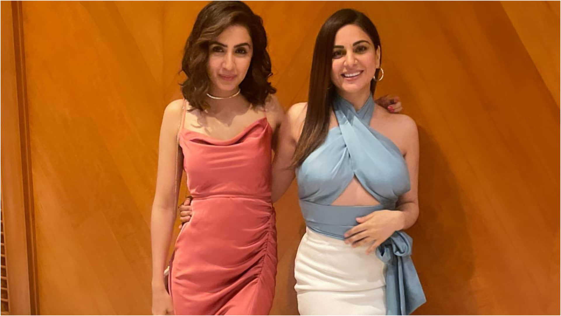 shraddha arya oops moment in bold dress from dheeraj dhoopar wife vinny baby shower