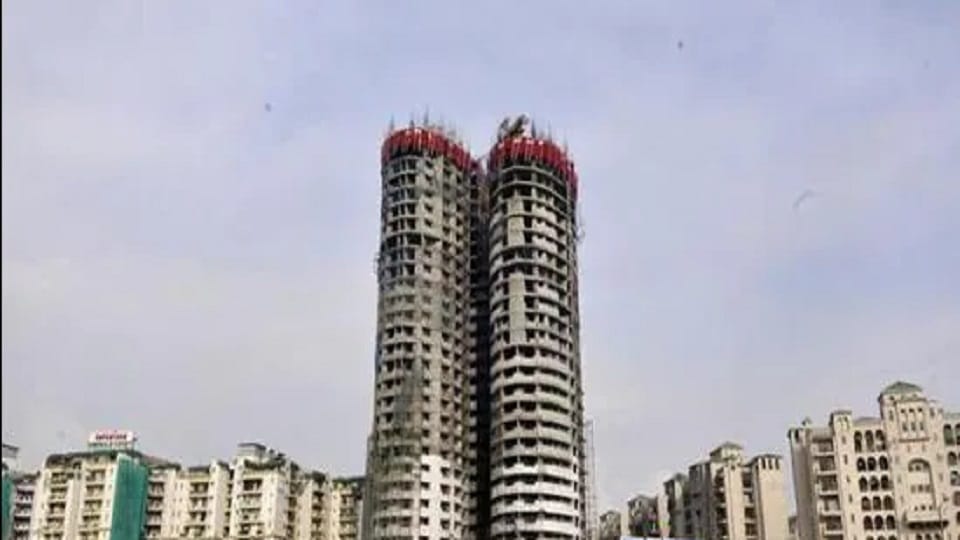 Supreme Court had granted time for the demolition of Noida Supertech Twin Towers