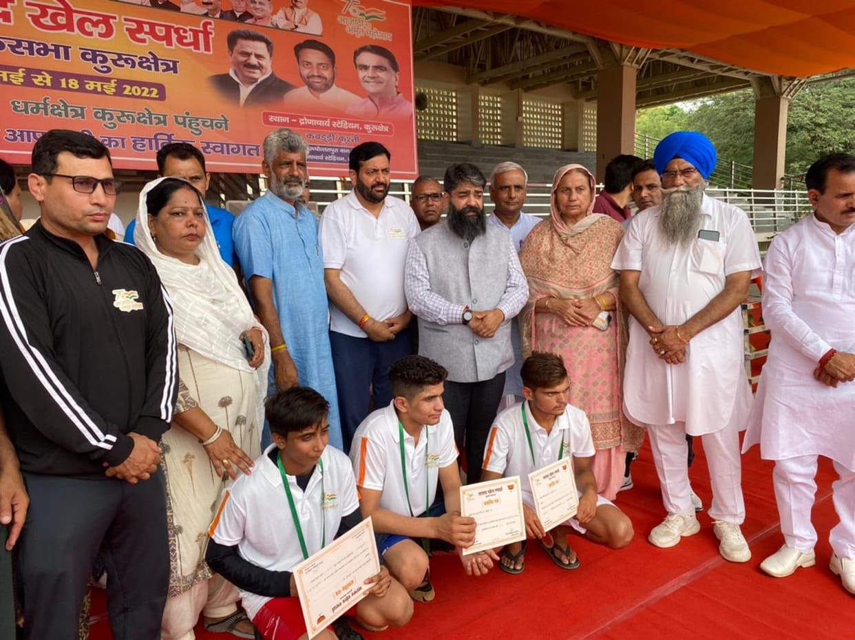 Rajneesh of Kaithal won wrestling, Kurukshetra