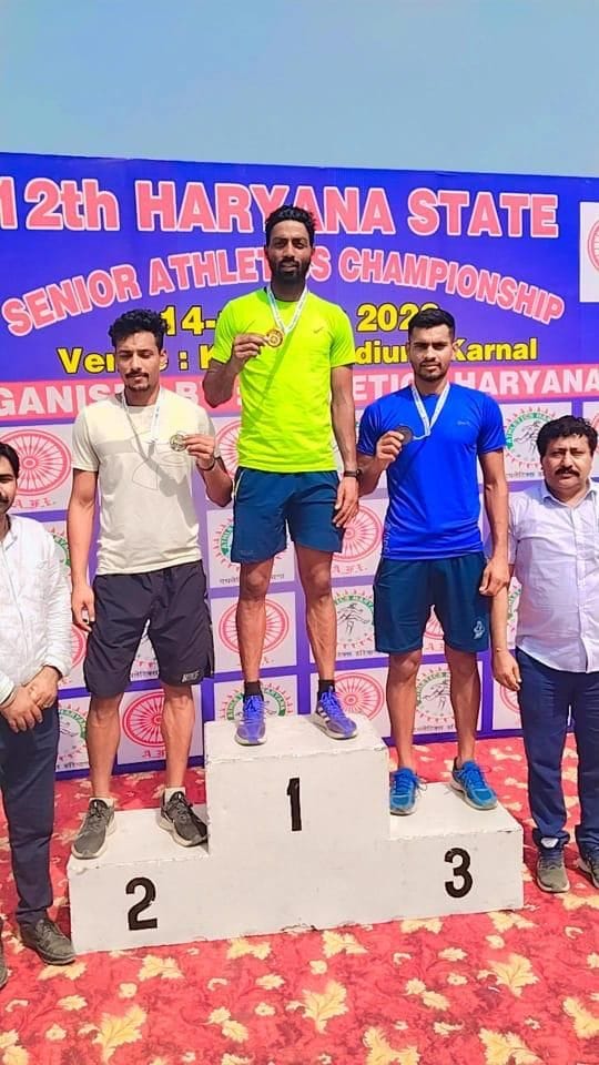 Gold for Sunil in Decathlon