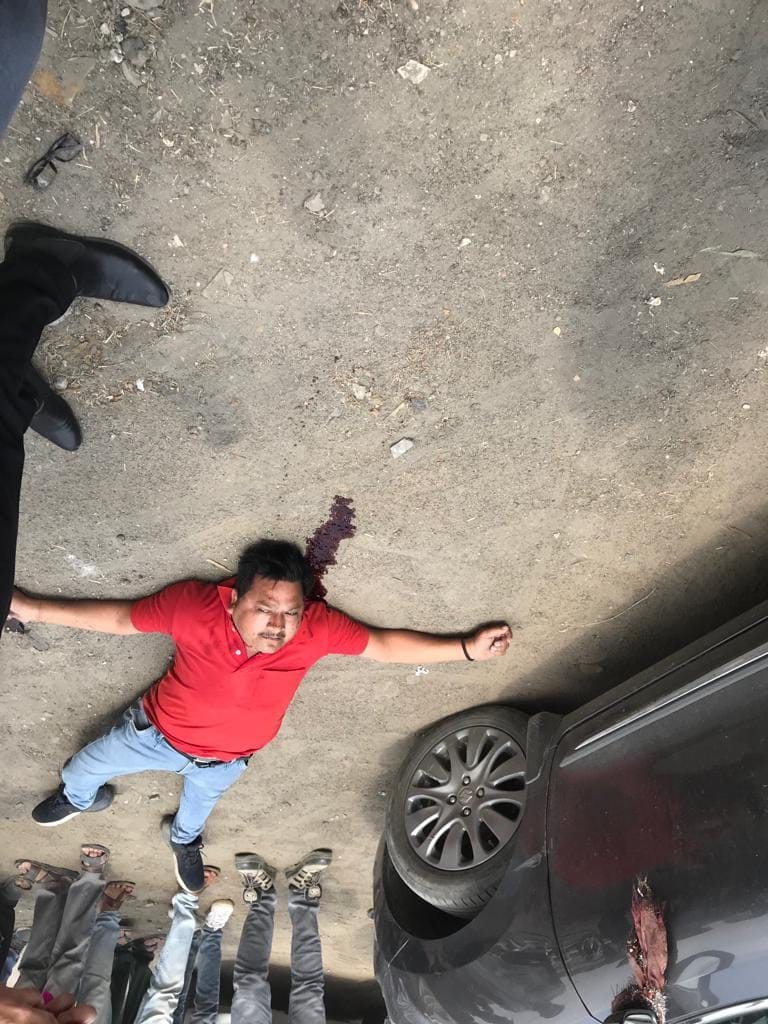 50.09 lakh looted by killing the driver of the businessman
