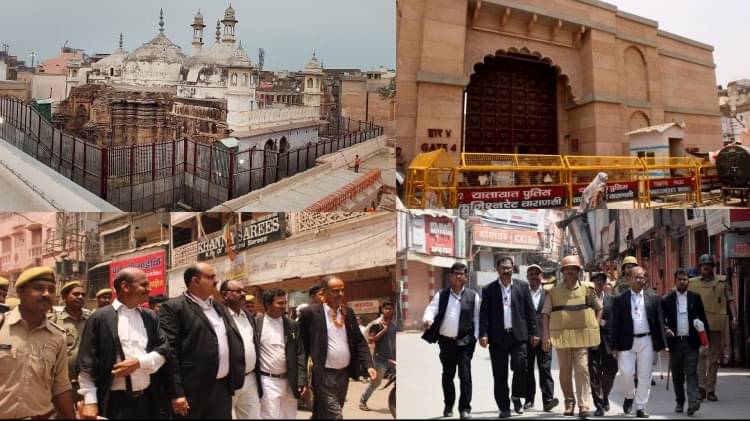 निगरानी अर्जी पर अब 16 अगस्त को सुनवाई Gyanvapi Masjid Case: Varanasi Court Allows ASI Survey of Entire Gyanvapi Mosque Premises