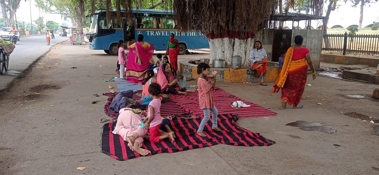The mood of the weather kept changing, sometimes there was relief for the heat, Kurukshetra