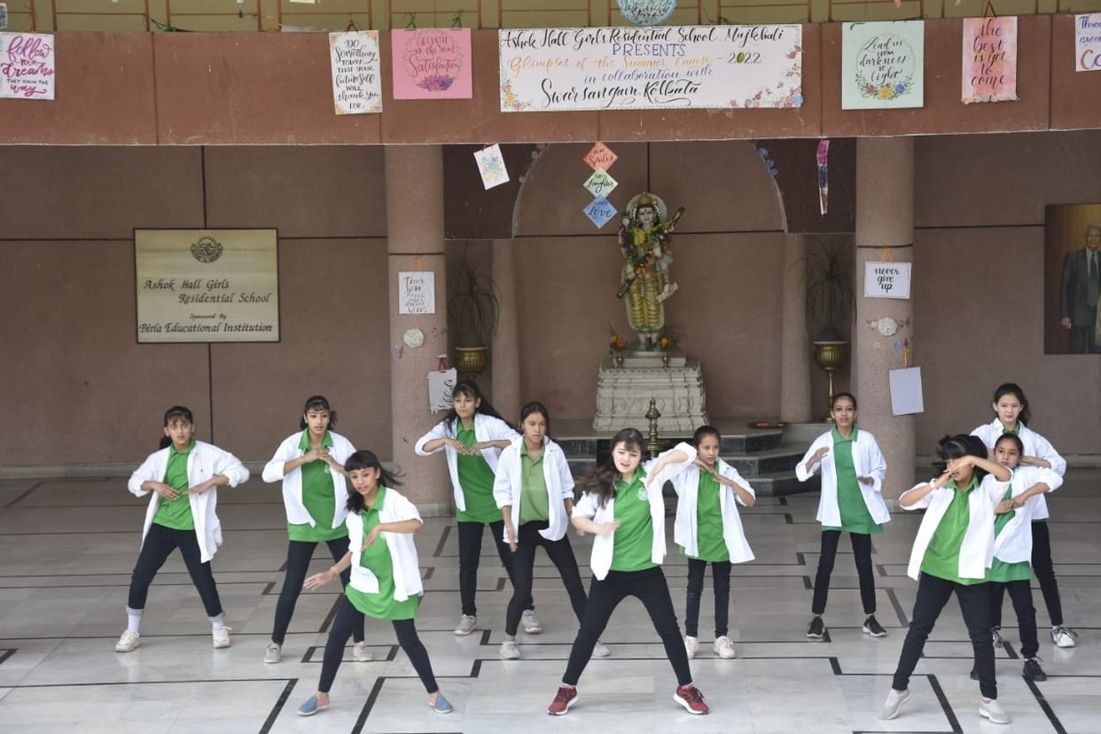 Dance Practices in Ashoka Hall Girl School