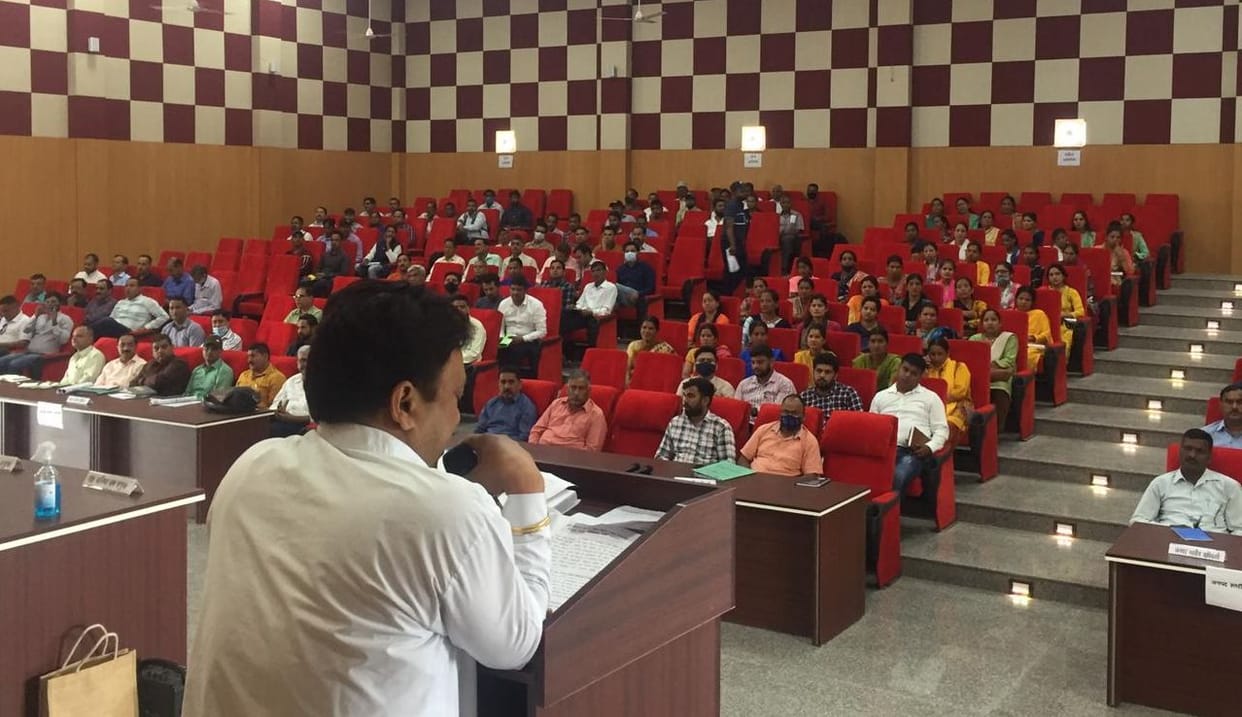 Drinking water and road issues dominated the Dwarkhal BDC meeting