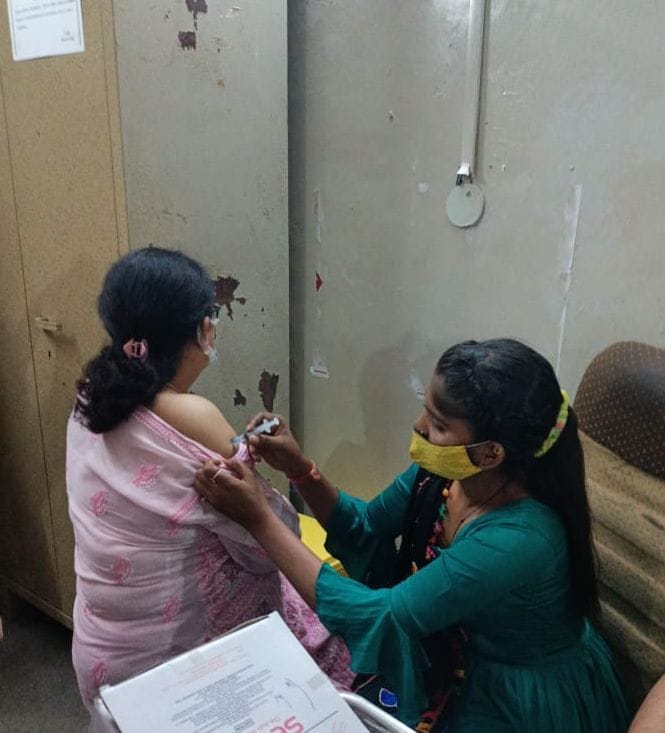 56 people got vaccinated at 29 centers, did not get infected