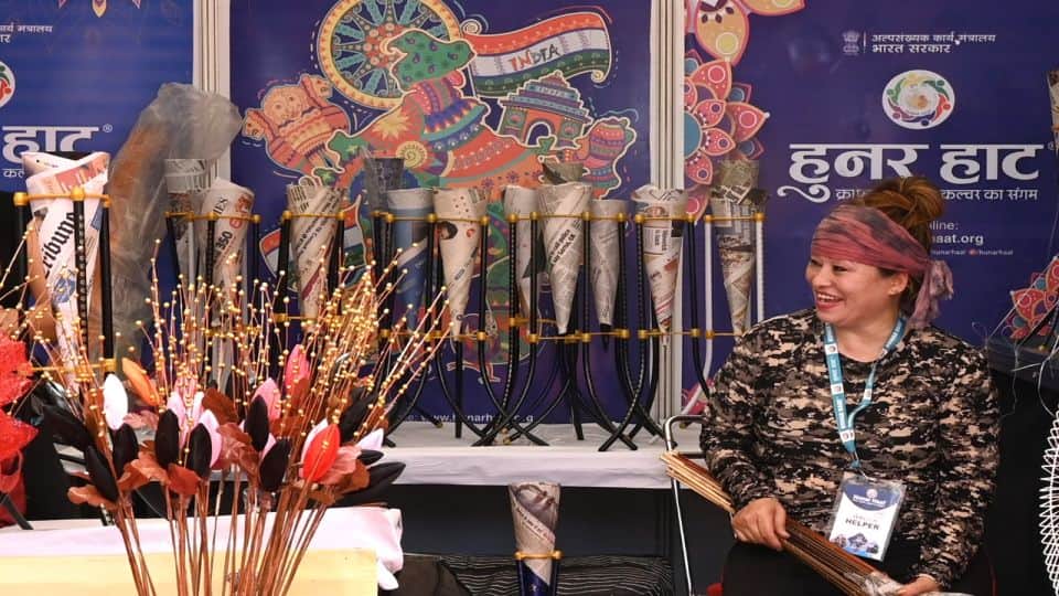 Hunar Haat in Shilpgram near Taj Mahal