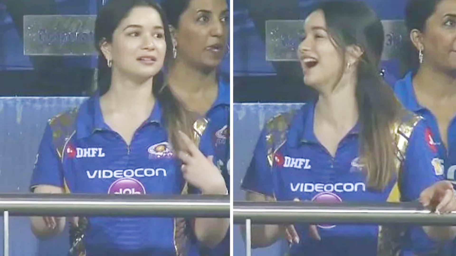 IPL 2022: Sara Tendulkar reaction on Tim David Run Out; Sara Tendulkar reaction on Rohti sharma six MI vs SRH IPL Photos