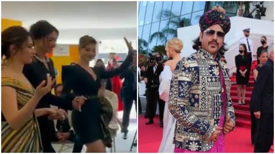 deepika padukone tamannaah bhatia pooja hegde urvashi rautela dance the ghoomar at cannes 2022