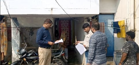 Illegal occupation of 124 Kanshi Ram residence in Gola