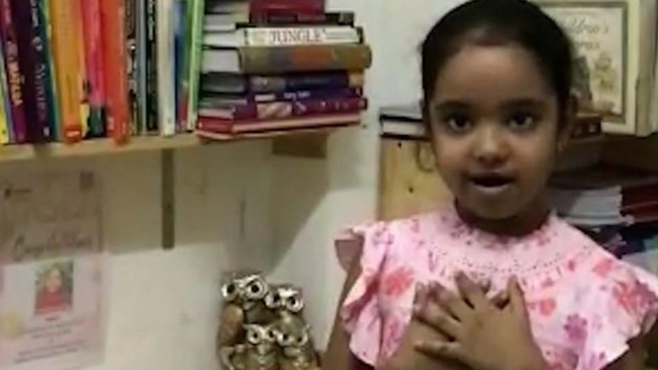 Indore news: Age is only six years but has read Ramayana-Mahabharata, India's Spelling Bee's selection in the national round