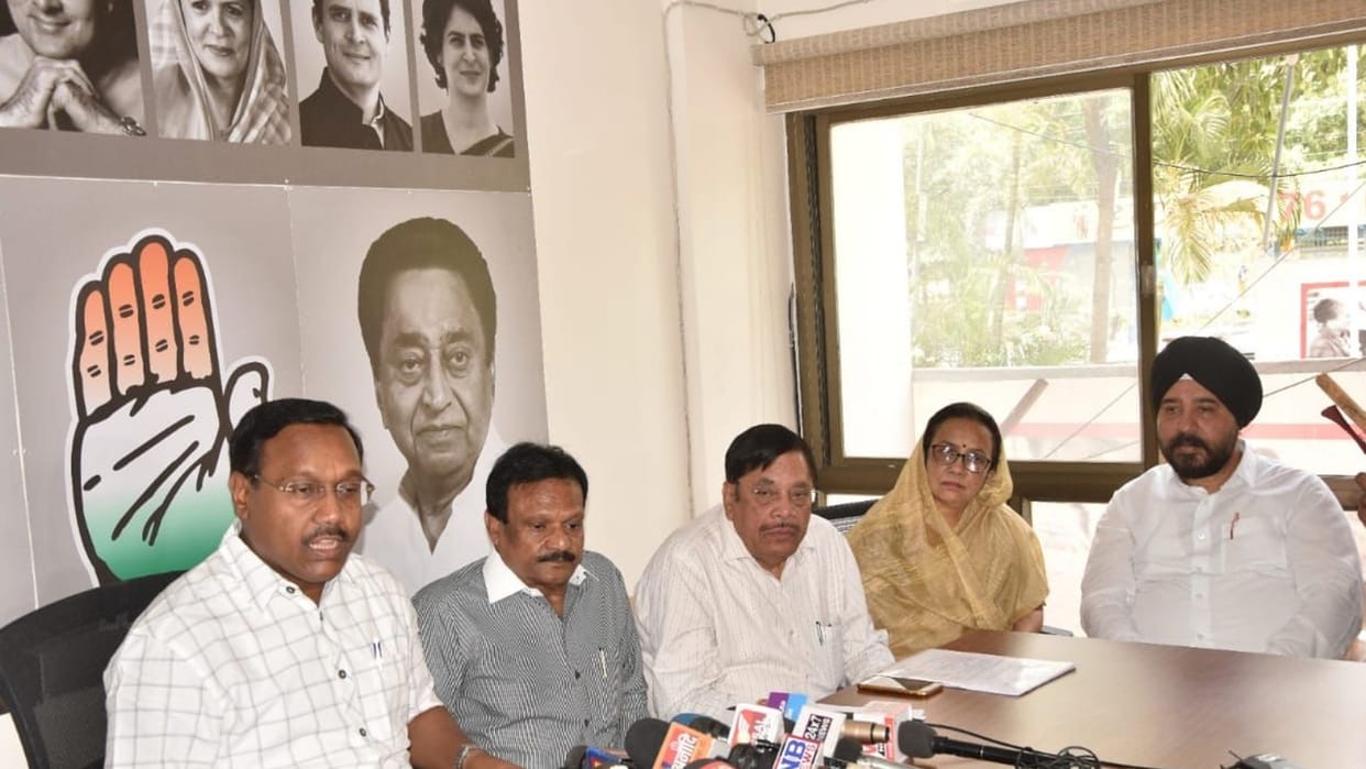 MP Panchayat Chunav: Kamleshwar Patel said that the BJP government has cheated and reduced OBC reservation in civic elections from 27% to 14%.