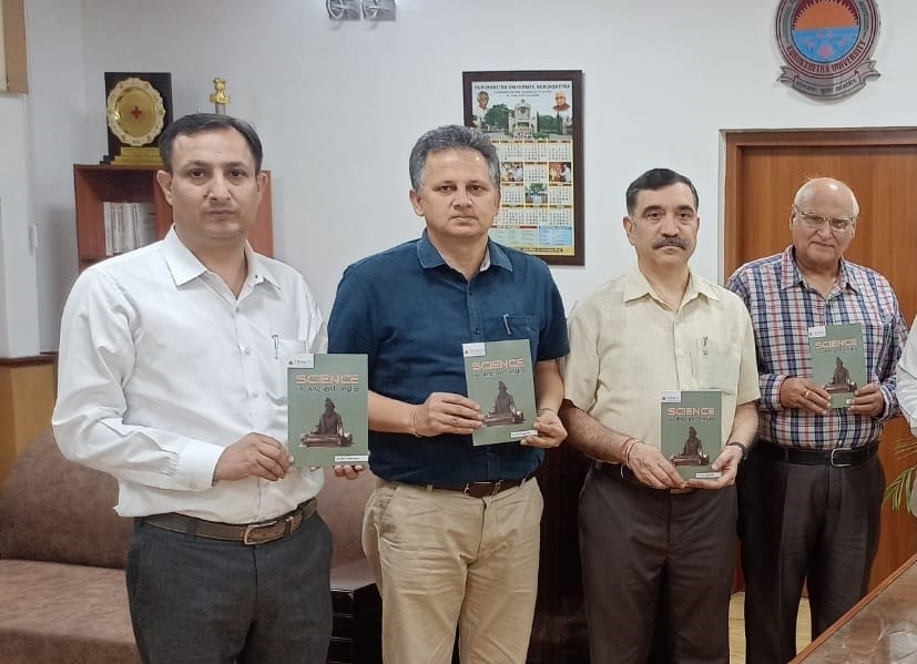 Former Prof. DK Chaturvedi's book released, Kurukshetra
