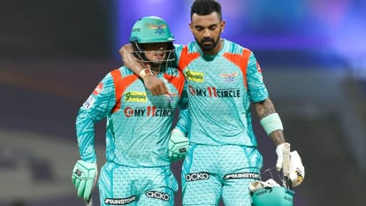IPL 2022 Quinton de Kock and KL Rahul explosive batting against Kolkata Knight Rider for Lucknow Super Giants broke many big IPL records