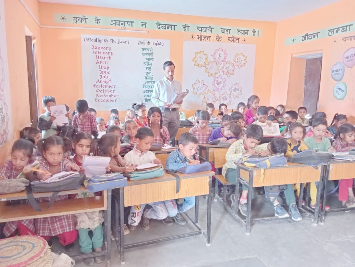 A teacher is responsible for the education of 80 children