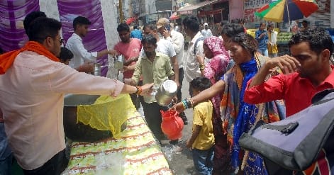 The atmosphere drenched with the devotion of Bajrangbali on the first big Mars of Jeth