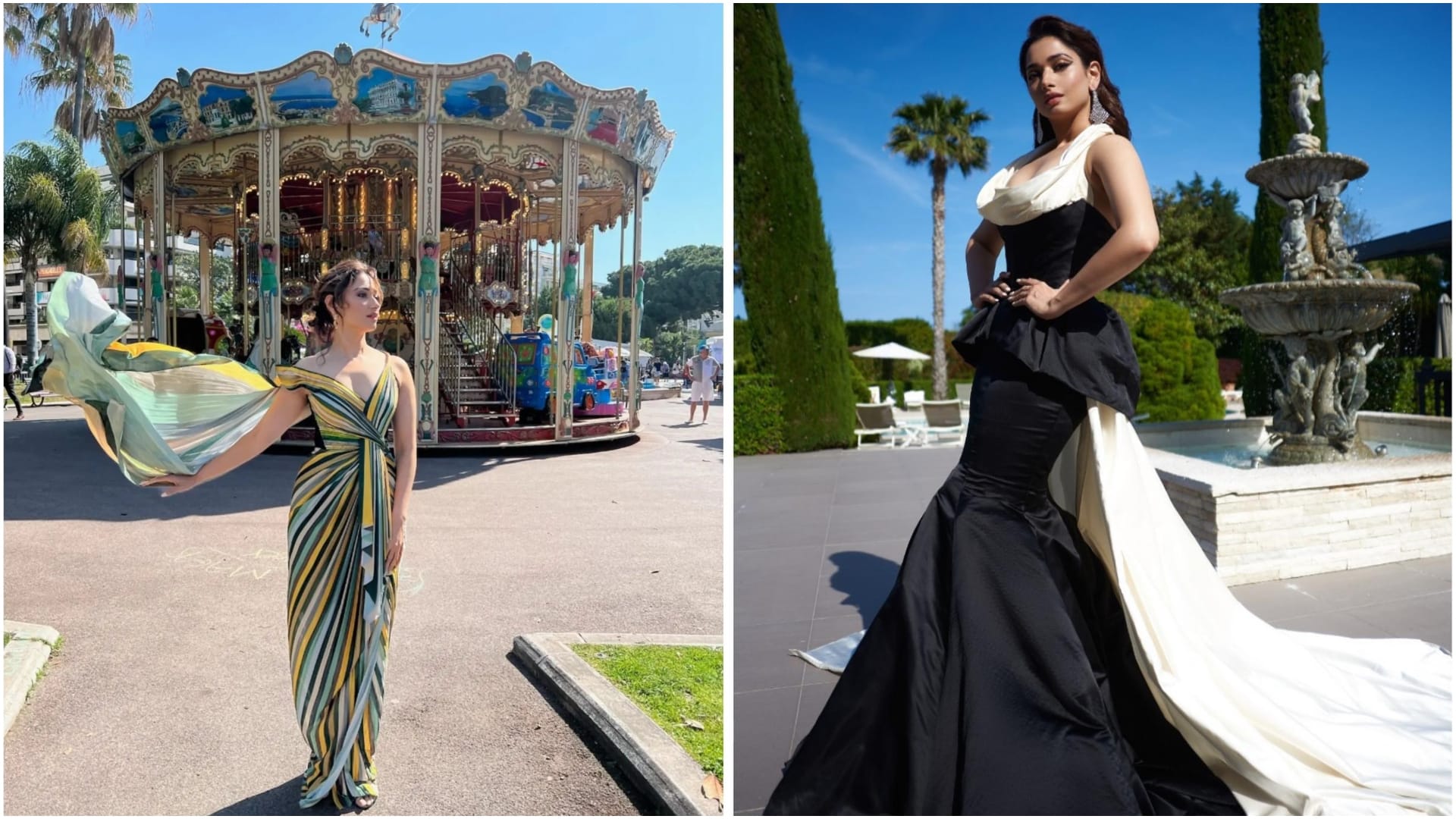 tamannaah bhatia looks stunning in saree pic