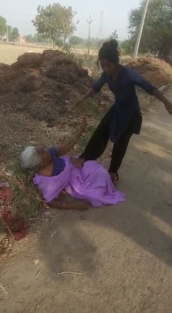 Video of granddaughter kicking grandmother goes viral, report