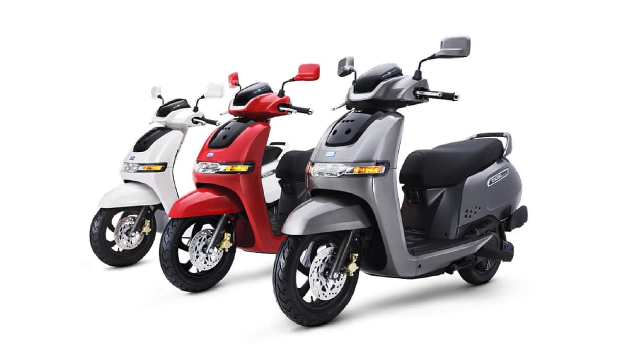 TVS iQube Sales November 2022 TVS iQube Electric Scooter Price In India News In Hindi