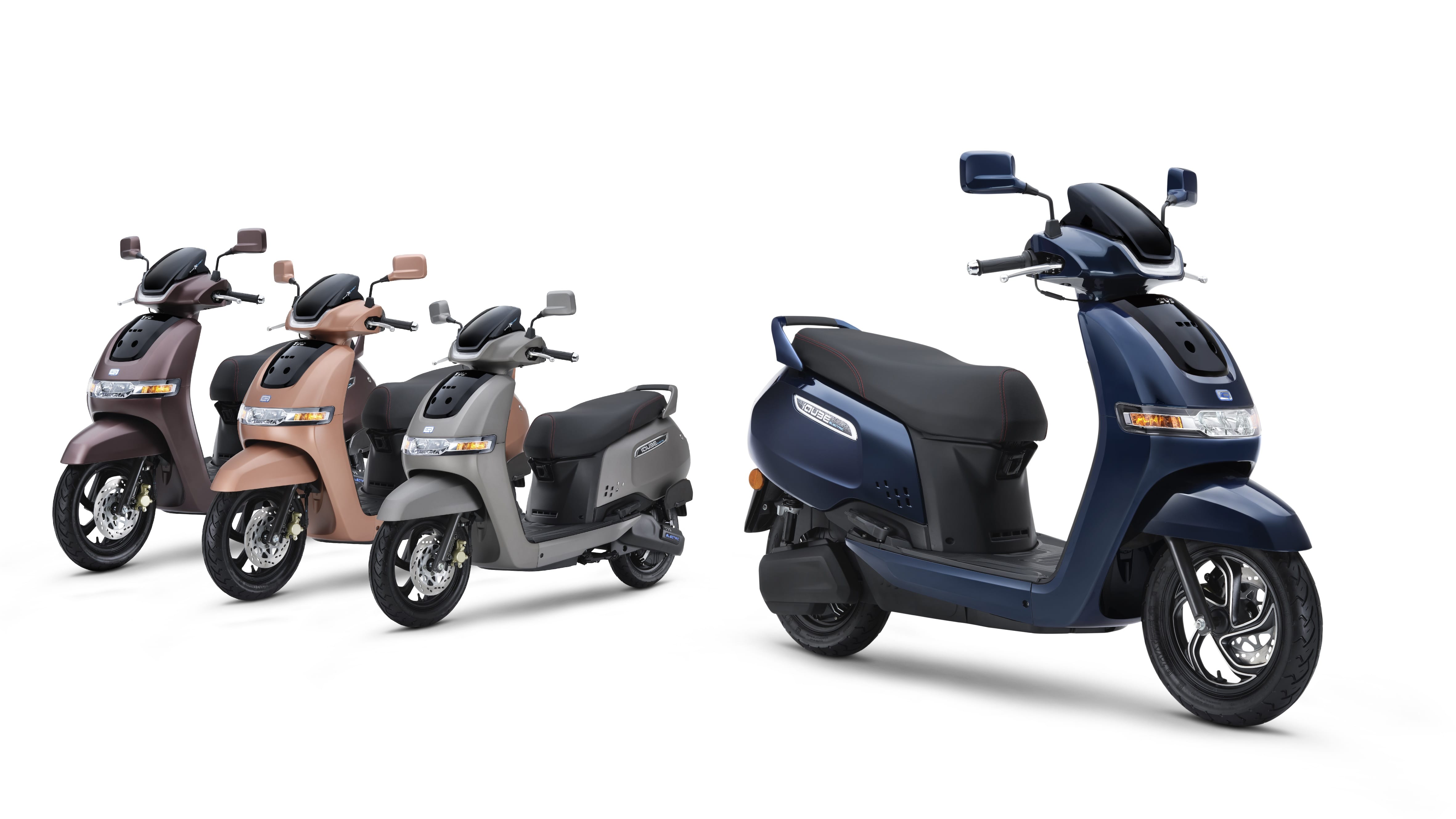 TVS iQube Sales November 2022 TVS iQube Electric Scooter Price In India News In Hindi