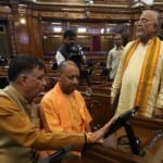 सीएम योगी, सतीश महाना और अन्य