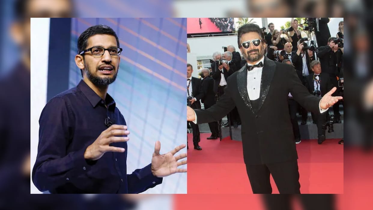 R Madhavan said before the premiere of Rocketry the nambi effect in cannes that Google CEO Sundar Pichai has more fans than actors