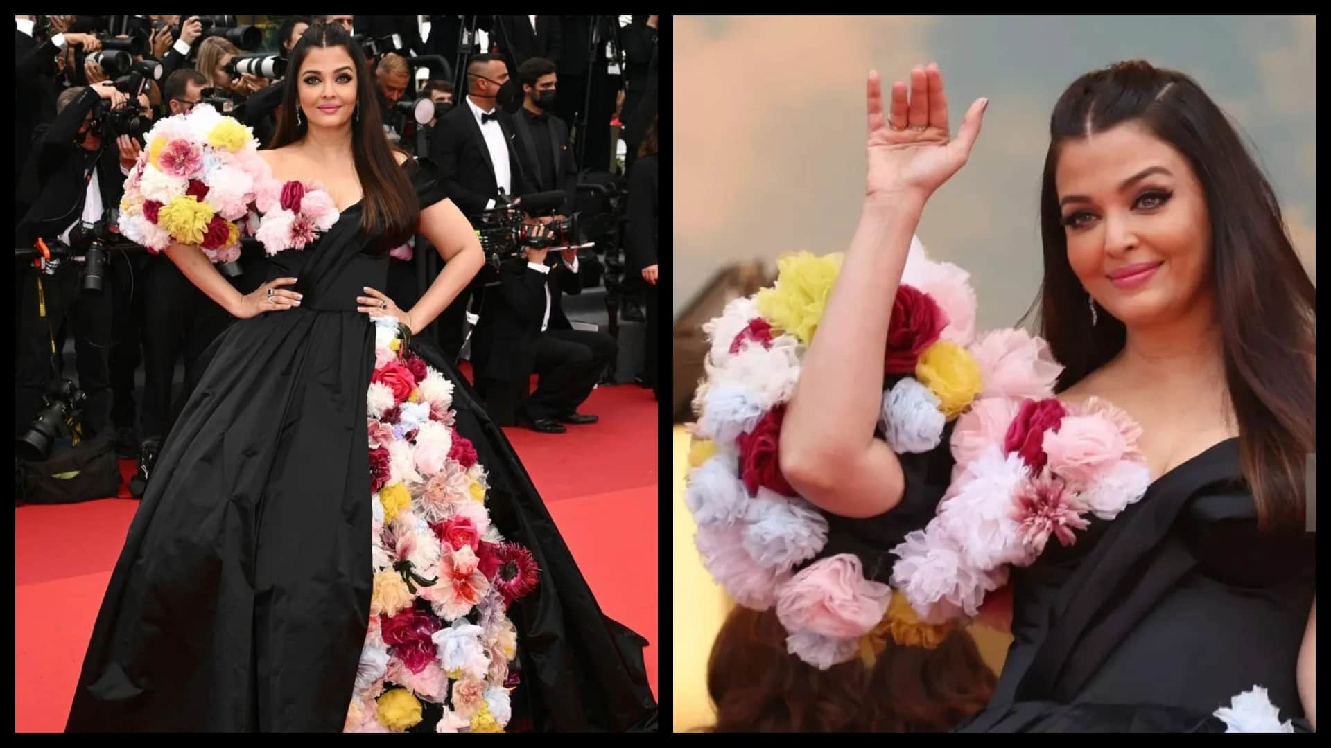 Cannes Photo Of The Day hina khan tamannaah bhatia helly shah pooja hegde aishwarya rai bachchan day 2 looks in cannes film festival 2022