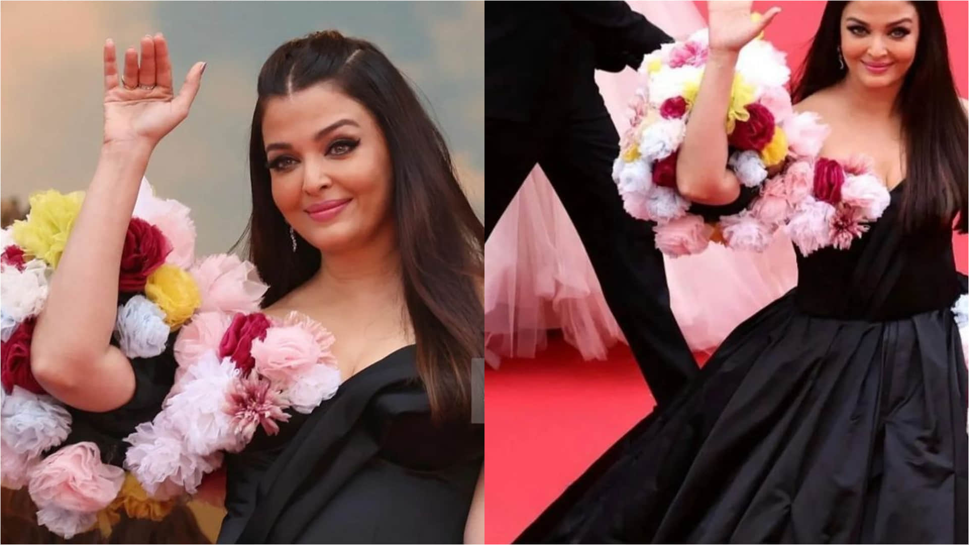 aishwarya rai choose desi designer gaurav gupta for glam look in third day of cannes red carpet