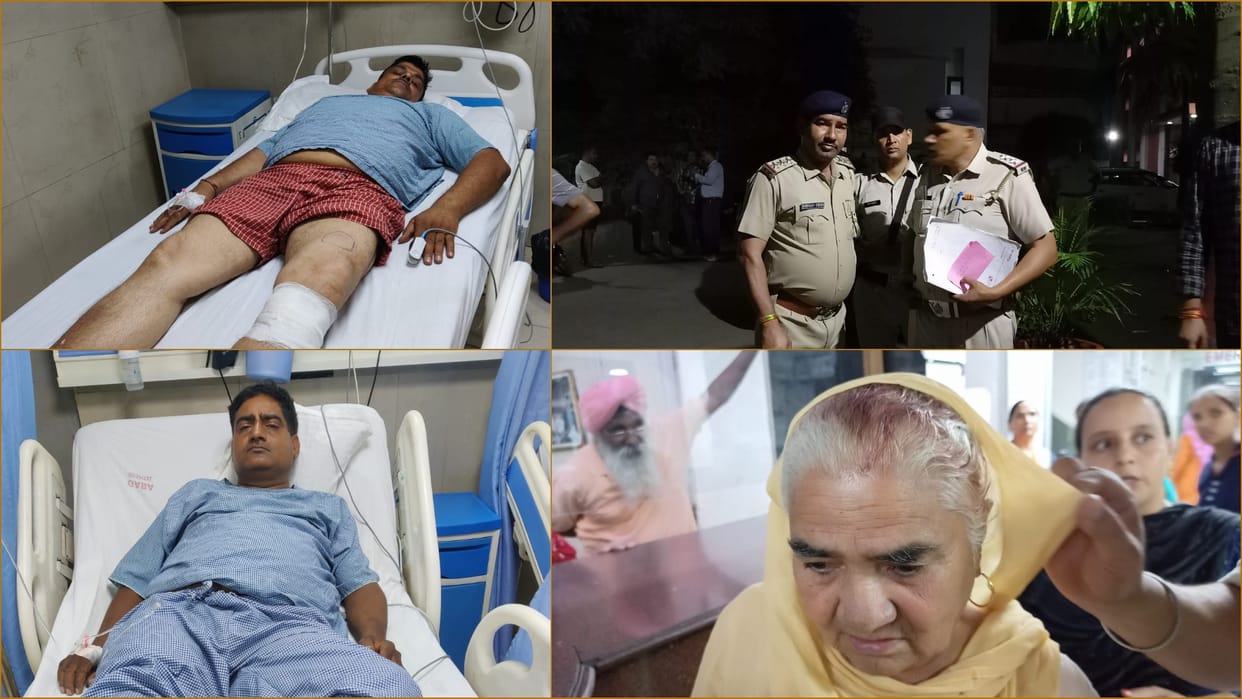 Police station in-charge and outpost in-charge shot in Yamunanagar