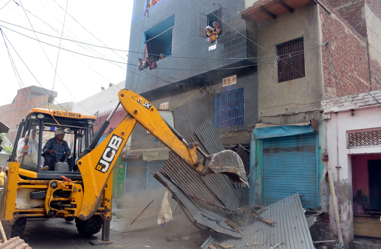 Remove encroachment campaign