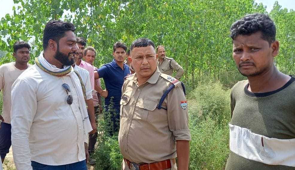 Uproar over the information about the possession of the cremation ground
