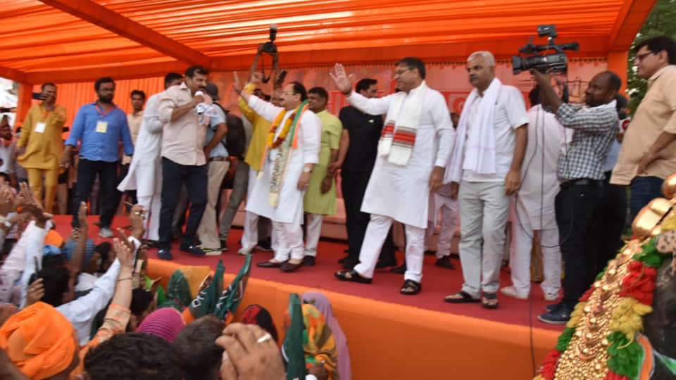 BJP National Executive Meeting JP Nadda reached Jaipur PM Modi to address leaders tomorrow