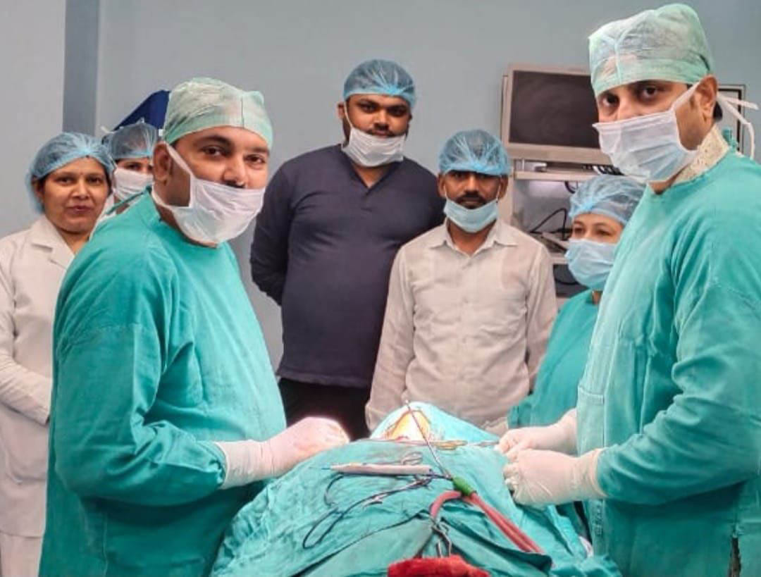 Government Medical College team performed gland cancer operation