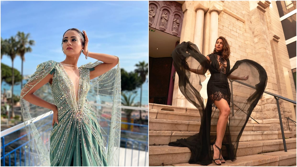 Bollywood vs Tv Actors: Hina Khan and helly shah speaks about facing discrimination in Cannes 2022 from bollywood