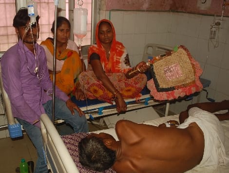 District hospital's cable burnt, patients were troubled for three hours