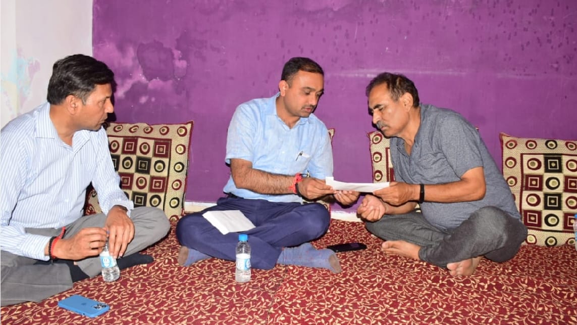 kashmir pandit Rahul Bhat wife got government job Divisional Commissioner and ADGP handed over appointment letter and five lakh rupees