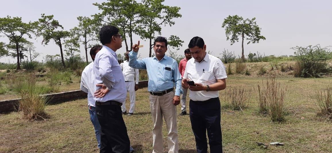 The land mafia did the plotting by telling crores of government land as their own