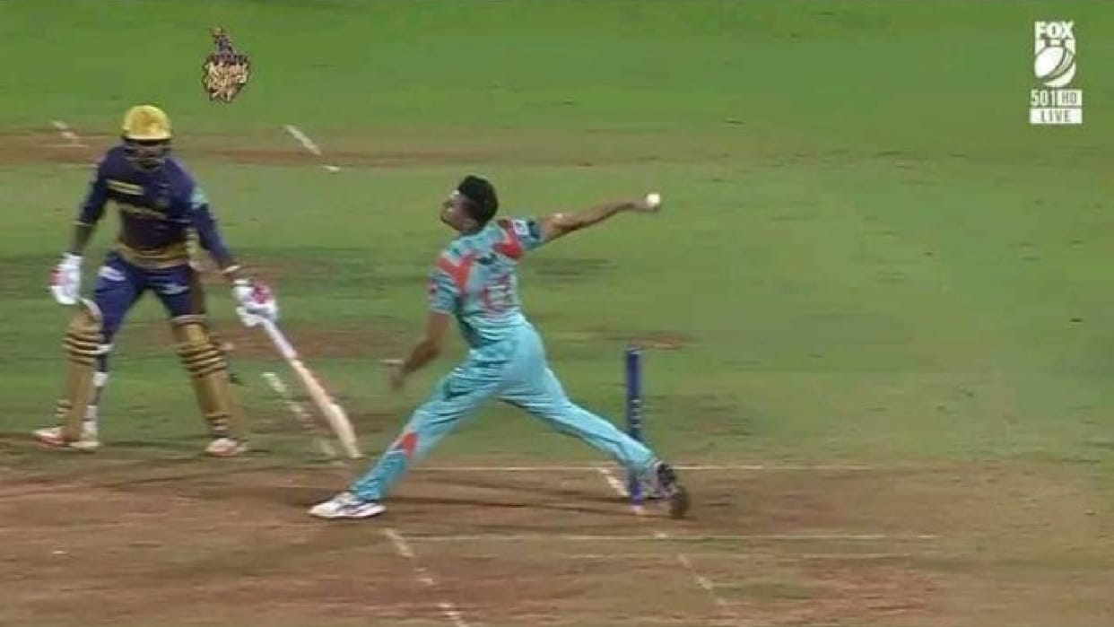 KKR vs LSG dose rinku singh given out on no ball KKR Fans reacts on twitter
