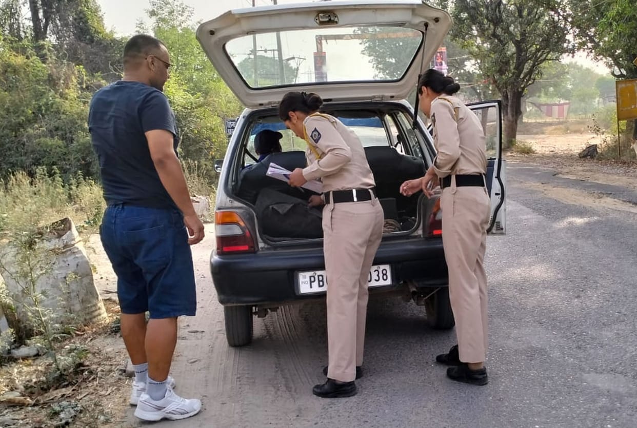Police eyes on other suspicious items including flags, banners, sticks