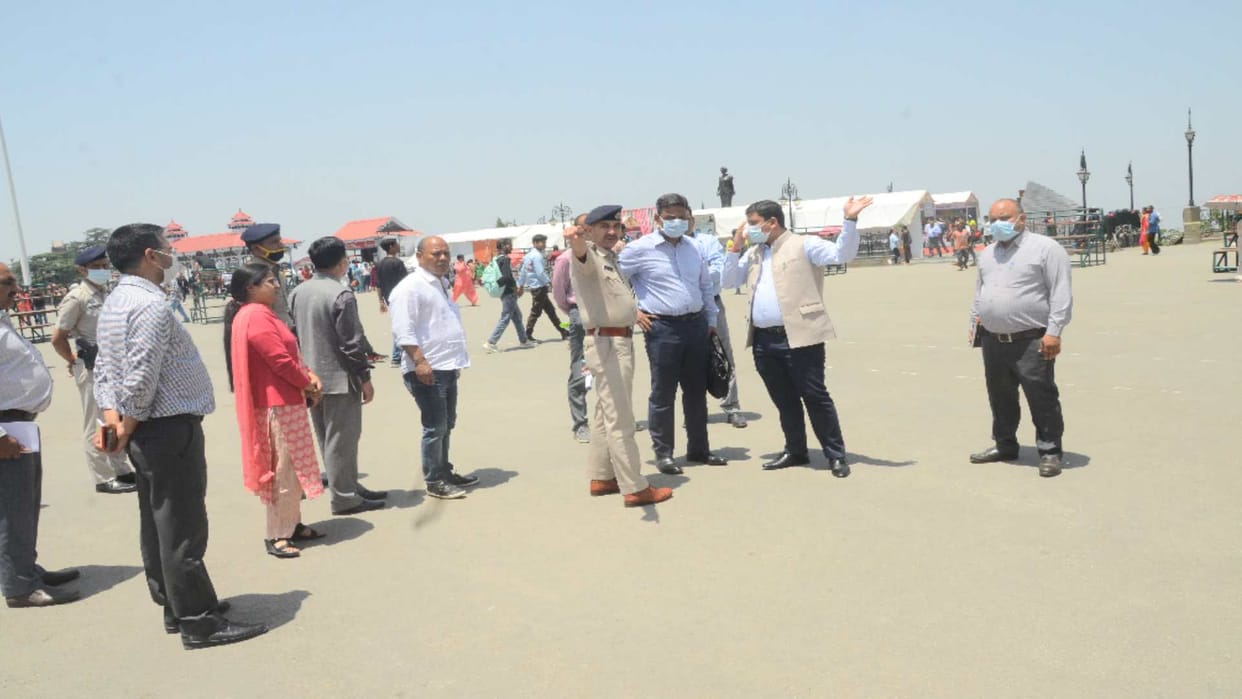 PM Modi Shimla Visit: SPG inspected the venue of PM  rally at shimla
