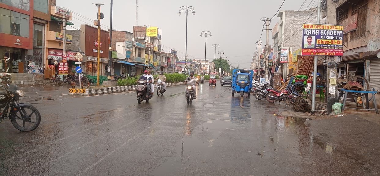 Relief from drizzle, mercury rises in the afternoon, Kurukshetra
