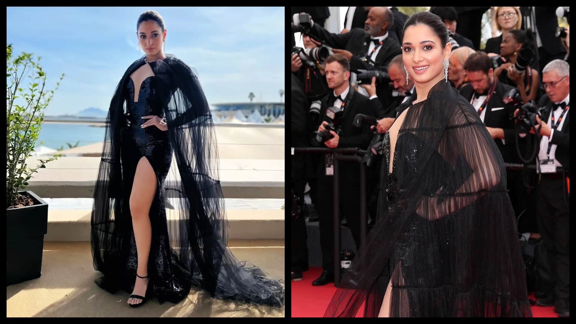 Cannes Photo Of The Day hina khan tamannaah bhatia helly shah pooja hegde aishwarya rai bachchan day 2 looks in cannes film festival 2022
