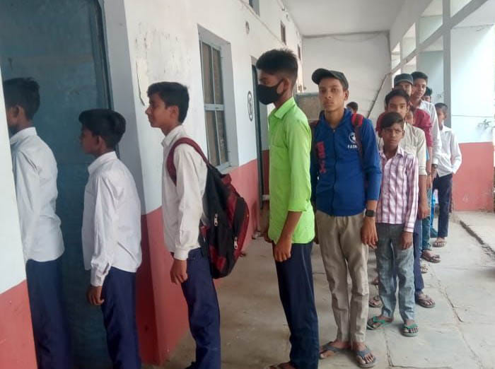 Teachers engaged in evaluation, 50 percent students denied admission
