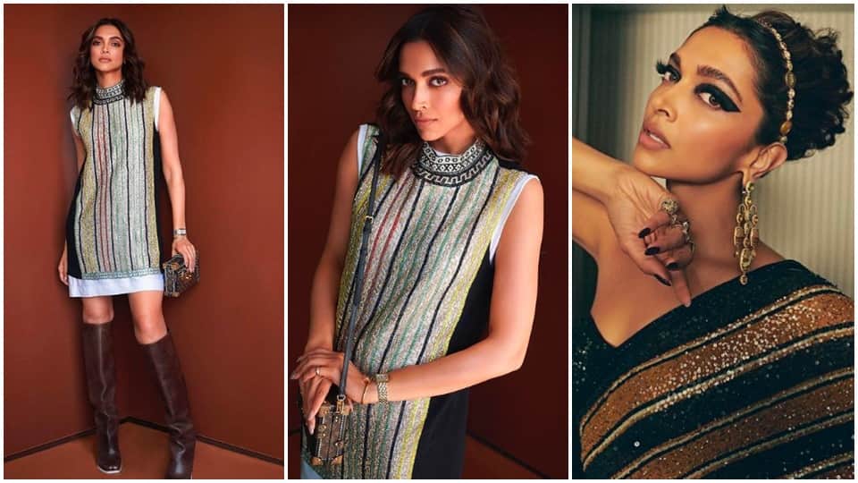 from western dress to saree see deepika padukone cannes film festival 2022 looks