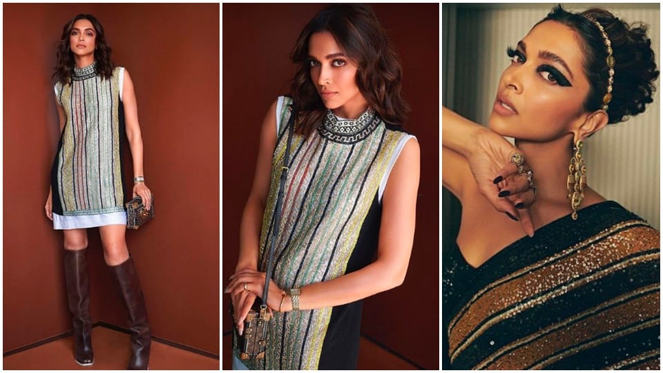 from western dress to saree see deepika padukone cannes film festival 2022 looks