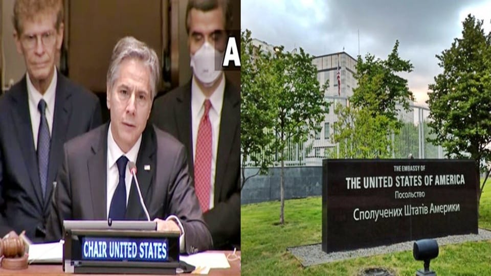 Antony Blinken announces we have officially resumed Embassy operations in Ukraine capital