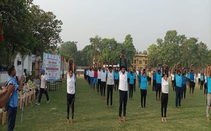 Yoga Mahotsav 2022 started in Kashi Vidyapith varanasi BHU professor said Australia accepted yoga as skill