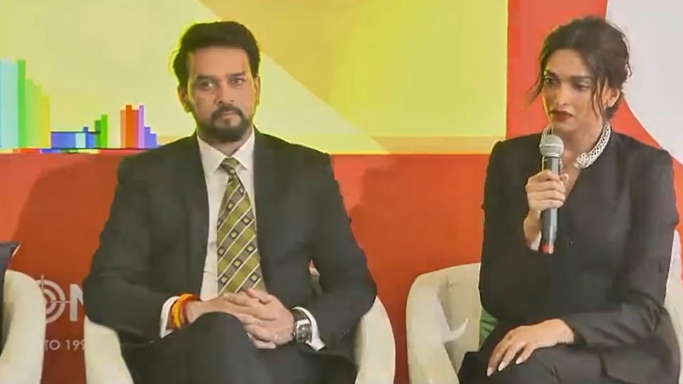 Cannes Film Festival Union Minister Anurag Thakur said Indian stories are ruling the hearts and minds of audiences around the world